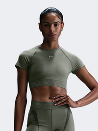 Nike Dri-Fit Women Training T-Shirt Light Army
