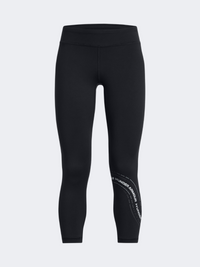 Under Armour Motion Branded Ankle Leg Girls Training Tight Black/Jet Grey