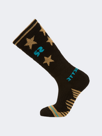 Socksette Star Women Lifestyle Sock Black/Blue/Gold