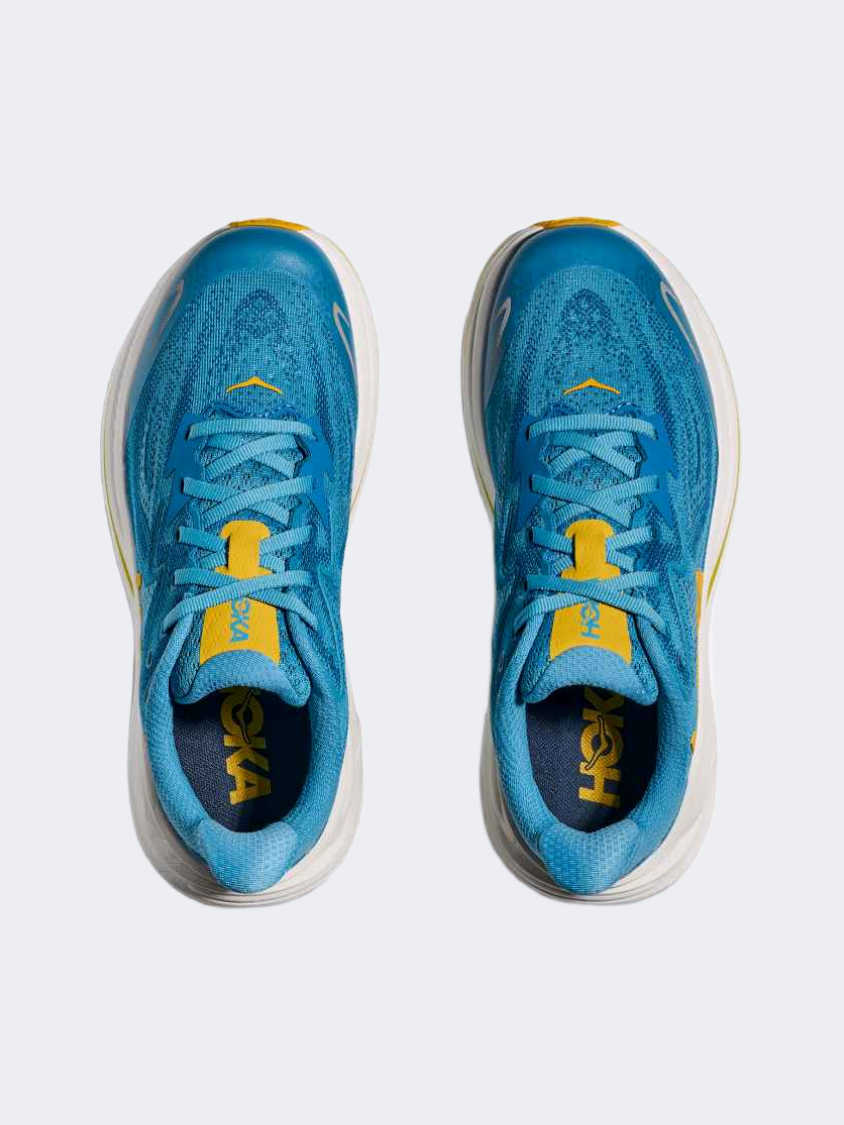 Hoka Clifton 10 Gs-Boys Running Shoes Alpine Blue