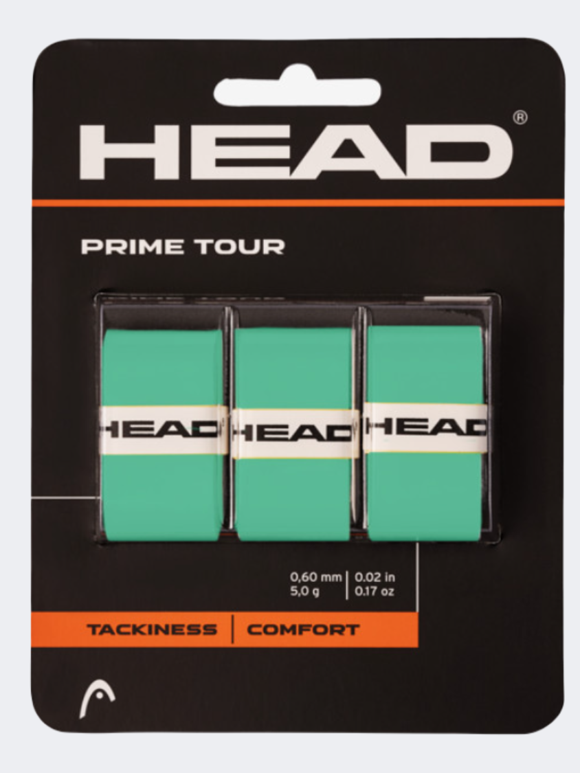 Head Prime Tour 3 Pcs Pack Tennis Grip Mint