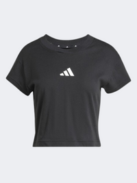Adidas Future Icons Small Logo Baby Women Sportswear T-Shirt Black