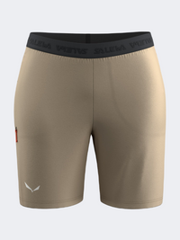 Salewa Puez 4 Women Hiking Short Beige Quicksand