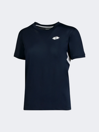 Lotto Squadra Iv Kids-Boys Tennis T-Shirt All Black