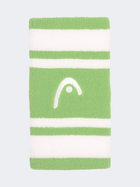Head Striped 5 Inch Tennis Band Celery Green/White