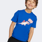 Adidas Adiraptor Graphic Little-Boys Sportswear T-Shirt Royal Blue