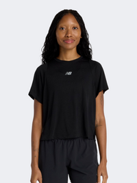 New Balance Infinity Propel Women Performance T-Shirt Black