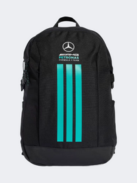 Adidas Mercedes Amg Petronas Formula 1 Dna 3 Stripes Men Motor-Sport Backpack Black