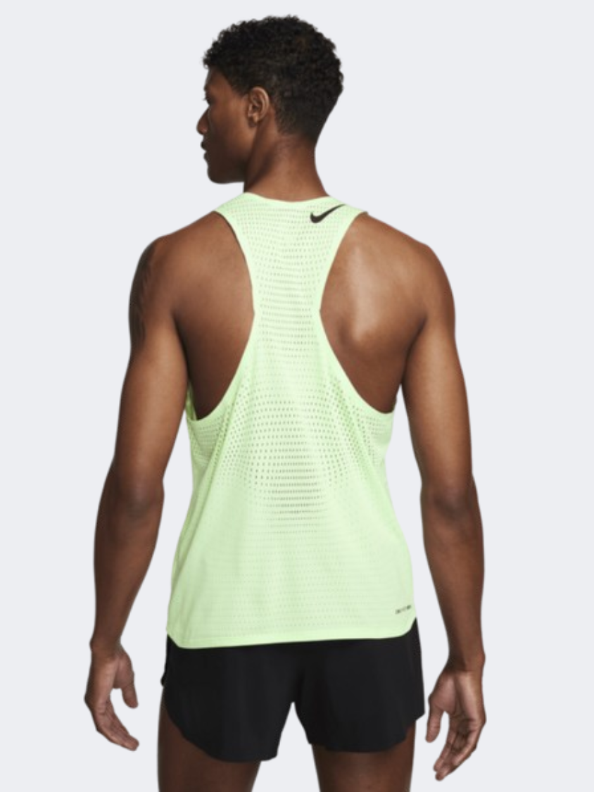 Nike Df Advantage Aeroswift Men Running Tank Vapour Green Black MikeSport Lebanon