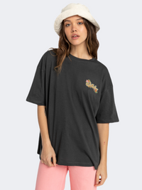 Billabong If Lost Women Lifestyle T-Shirt Off Black