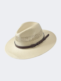 Stamion Fedora Men Beach Hat Off White