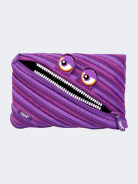 Zipit Wildlings Jumbo Pouch Back To School Pencil Case Purple