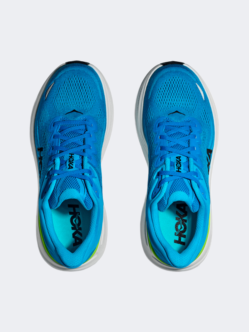 Hoka Bondi 9 Men Running Shoes Skyward Blue