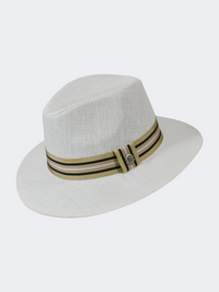 Stamion Fedora Men Beach Hat White/Beige