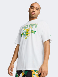 Puma Rival Rage Men Basketball T-Shirt White