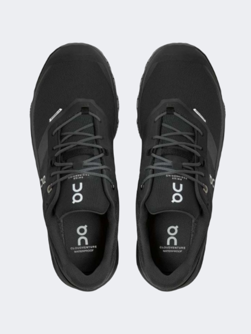 On Cloudventure Waterproof Women Hiking Shoes Black – MikeSport