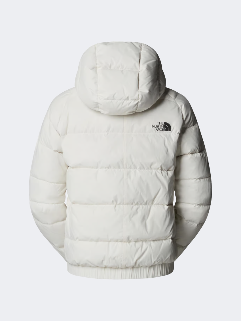 The North Face Hyalite Down Women Hiking Jacket White Dune