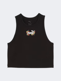 Puma Mid 90S Girls Lifestyle Tank Black