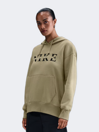 Nike Phoenix Fleece Women Lifestyle Hoody Neutral Olive