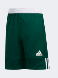 Adidas Reversible Kids-Boys Basketball Short Dark Green / White