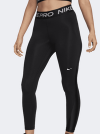 Nike One Dri-Fit Women Training Tight Black/Metallic Silver