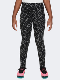 Nike Sportswear Essential Girls Lifestyle Tight Black/White