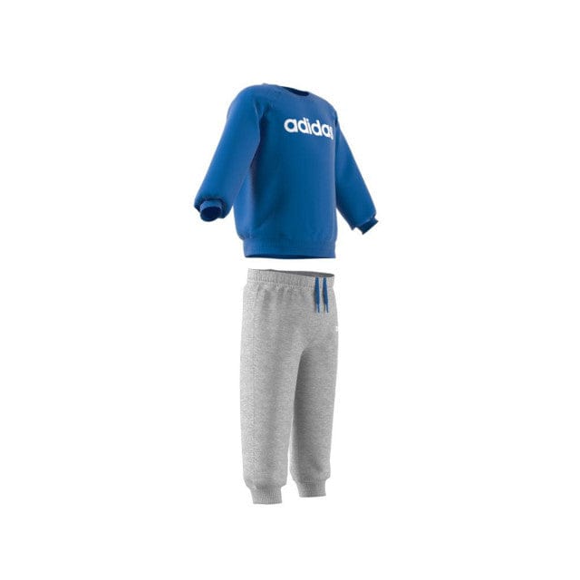 Linear fleece jogger set adidas hot sale