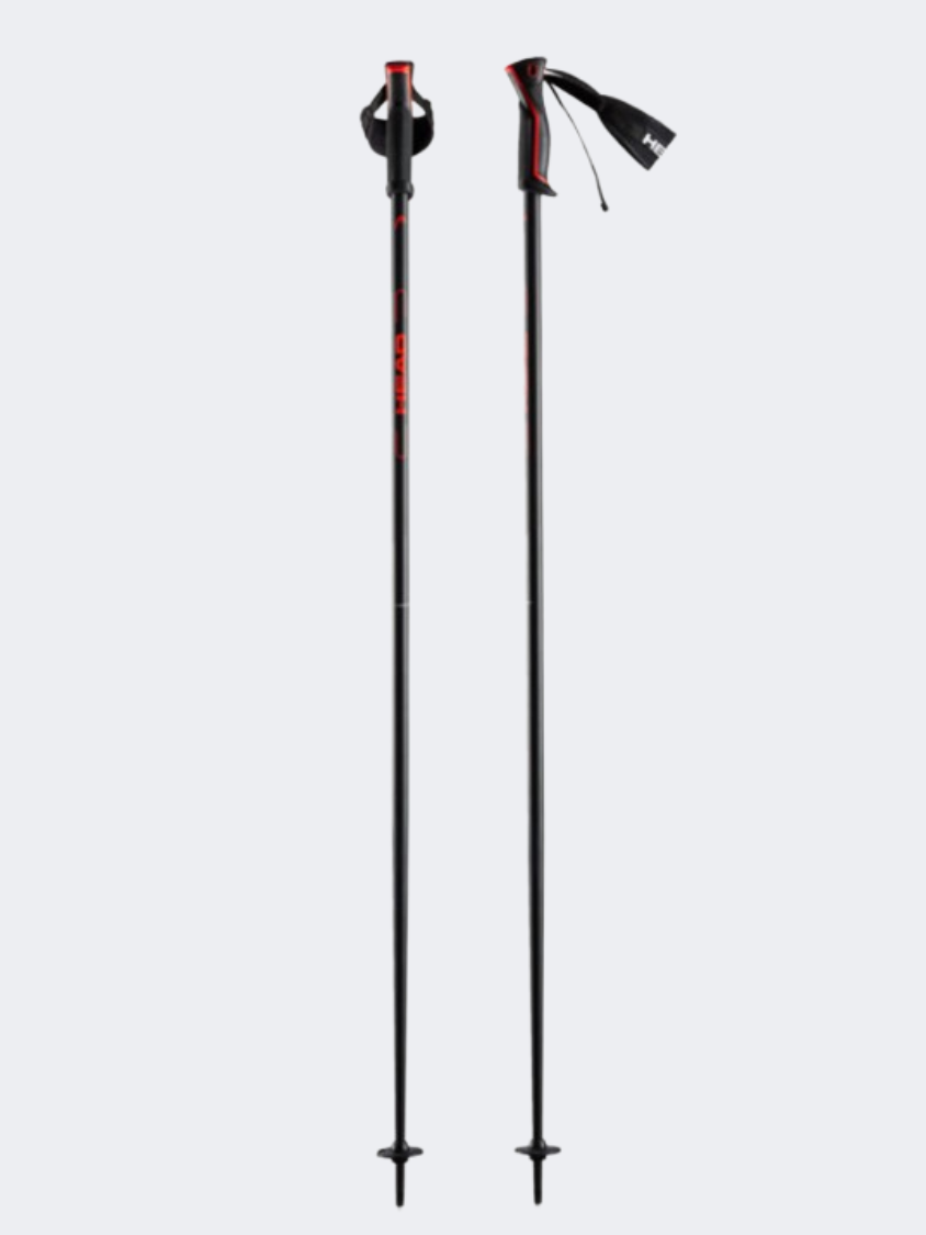 Head Frontside Skiing Pole Black /Red