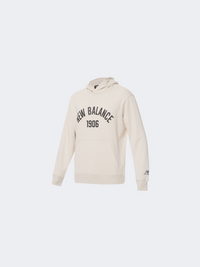 New Balance Essential Varsity Men Lifestyle Hoody Moonbeam