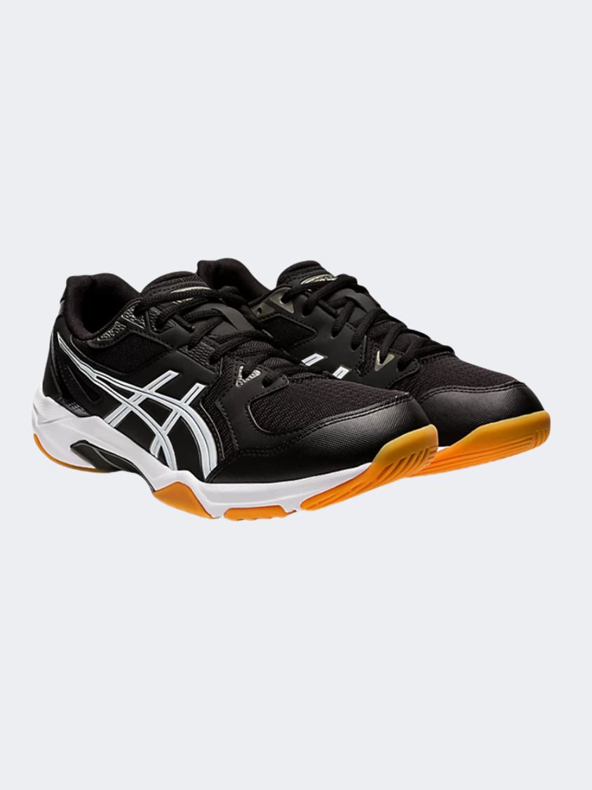 Asics Gel-Rocket 10 Men Tennis Shoes Black/Gunmetal