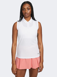 Nike Dri-Fit Victory Women Lifestyle Polo Short Sleeve White