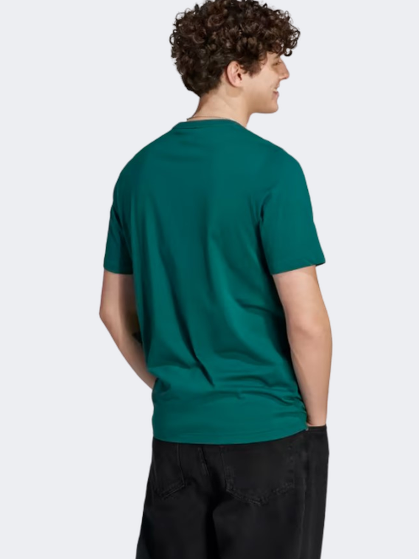 adidas dark green t shirt