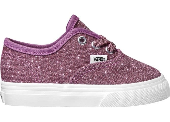 Vans Lurex Glitter Authentic Kids Lifestyle Shoes Pink