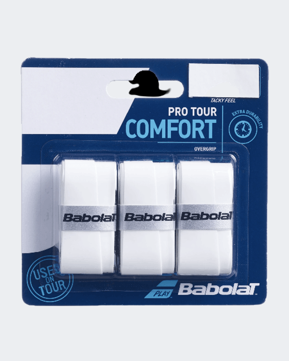 Babolat Pro Tour X 3 Unisex Tennis Grip White 38757