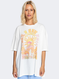 Billabong Take A Sun Trip Women Lifestyle T-Shirt Salt Crystal