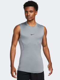 Nike Pro Men Training Tank Smoke Grey/Black