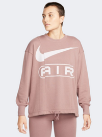 Nike Air Oversized Women Lifestyle Sweatshirt Smokey Mauve/Violet