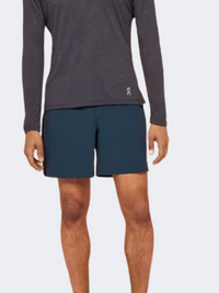 On Lightweight Men Running Short Navy/Black