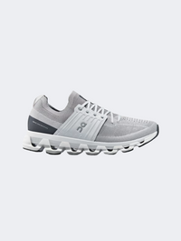 On Cloudswift Men Running Shoes Alloy/Glacier
