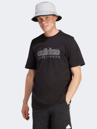 Adidas Growth Graphic Men Sportswear T-Shirt Black