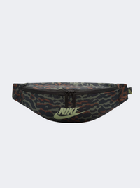 Nike Heritage Unisex Lifestyle Bag Black/Oil Green