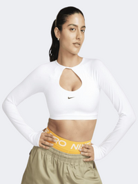 Nike  Women Training Long Sleeve White/Black