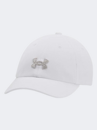 Under Armour Blitzing Girls Training Cap White/Metallic Silvr