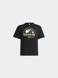 Reebok Globe Men Training T-Shirt Black/Lime