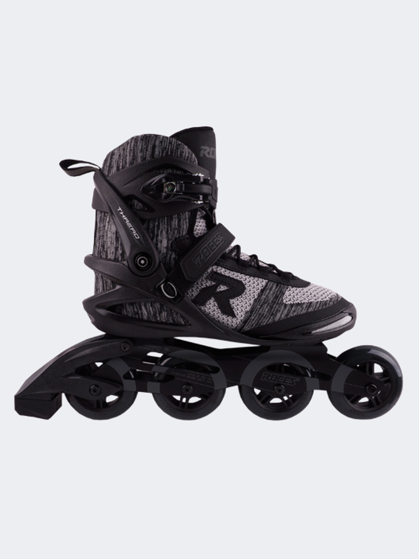 Roces Rosca Salt-N-Pepa Unisex Skating Roller Skates Black/Grey