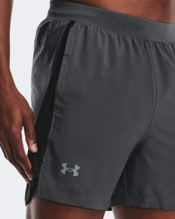 Under Armour Launch 5 Running Short Pitch Gray 1361492-012 at