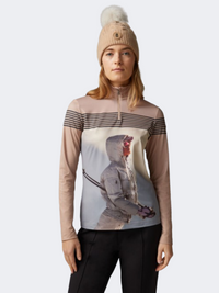 Bogner Beline Women Skiing Baselayer Camel