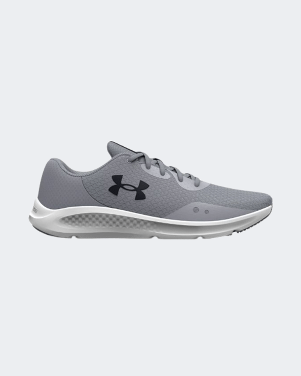 Under Armour Charged Pursuit 3 Men Running Shoes Grey/Black 3024878-104