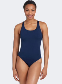 Zoggs Cottesloe Powerback Women Swim Monokini Navy