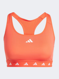 Adidas Powerreact Women Training Bra Bright Red